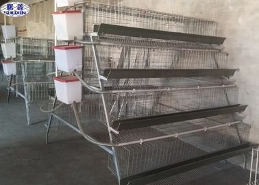 Vierlagiger Schicht-Hühnerkäfig, automatisiertes Geflügel sperrt CER Bescheinigung ein