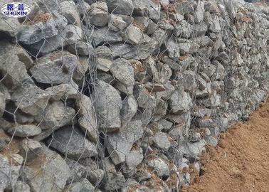 Felsen gefüllter Draht sperrt Rost-Beweis galvanisierte Eigenschaft 3 Jahre Garantie-ein