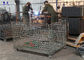 Hochleistungsmaschendraht-Paletten-Käfige galvanisierten kaltbezogenen faltbaren Stahlkorb