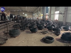 Produktionsprozess in der Fabrik für Gabionkorb