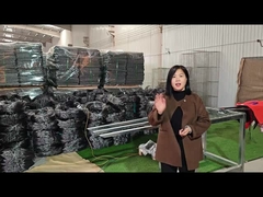 Das Behälterbarrierenmaschen ist vor und nach der Verpackung anzuzeigen