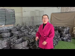 Tankbarrier Mesh Verpackung und Wägeanzeige