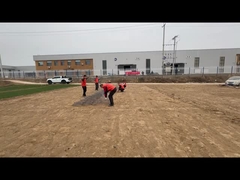 Sehen Sie sich das Tankbarrieren-Netz mit 2x Geschwindigkeit entfalten.