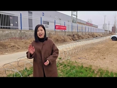 Vor-Ort-Demonstration und Erläuterung des Stacheldrahtprodukts BTO