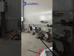 Die Fabrik demonstriert den Produktionsprozess von Rasierschnur