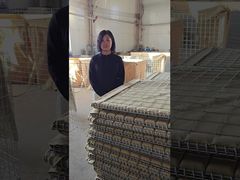 Verteidigungsbastionen/Flussschutzbarrieren mit grünem/Sand-Geotextil