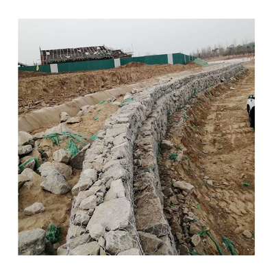 Anti-Erosion Damm-Küstenverteidigung Gabion Mesh Basket Beach Retaining Wall