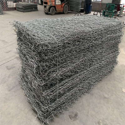 Sgs-Antikorrosion sechseckige Draht Gabions-Korb-Zaun-Metal Cages For-Felsen