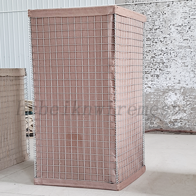 Hot Sale Galvanized Welded Mesh Gabion Box Defensive Barrier From China