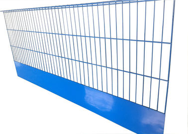 Blaue Farbkantenschutz-Sperren, die kohlenstoffarmen Stahldraht des Schutz-Q195 errichten