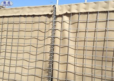 Militär-Hesco-Bastions-mit Sand gefüllte Sperren-Stützmauer für Schutz