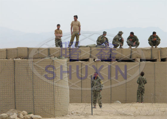 ISO-Eu-Cer-Schießstand-Verteidigungs-Sperren schweißten Bastions-Sand-Wand