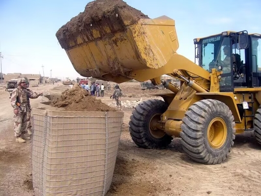 Anti-Korrosion heiß getaucht galvanisierte Abwehrbarriere Sand Schutzwand