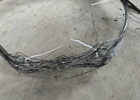 Warfare Anti-Tank Barrier Wire Mesh Security Interception Track