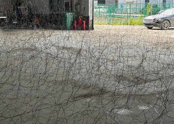 Tanks reduzieren die Beweglichkeit Galvanisiertes Wunde-Twine-Hindernis-Netz