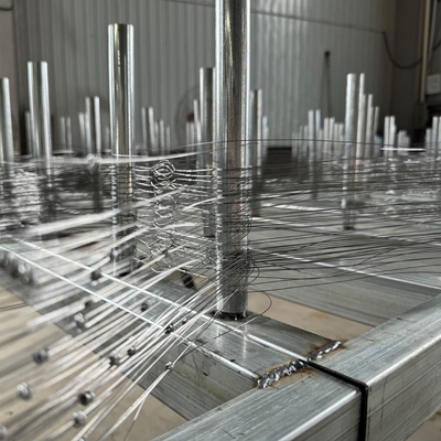 96/120/128/160 Vögel galvanisiertes Schicht-Hühnerkäfig-automatisches Nippel-Trinken