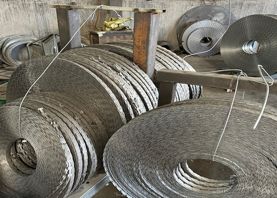 Anti-Rost galvanisierte Concertina Rasierklinge mit Stacheldraht