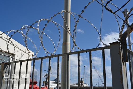 Verzinkte Blade Wire Razor Barbed Wire Mesh Hardware Lieferungen