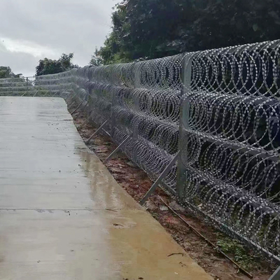 Bto-28 PVC Paving Razor Coil Stacheldrahtlösung für verbesserte Sicherheit und Schutz