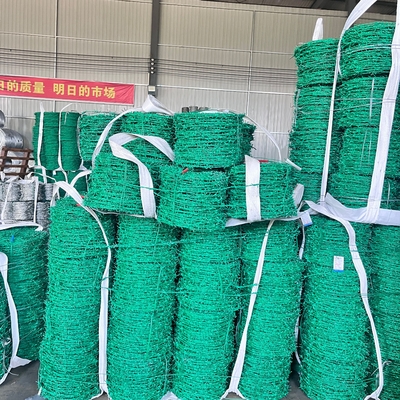 China Fabrik hochwertiger Lieferant verkauft verzinktes Stacheldraht Diebstahlschutzstacheldraht zu niedrigem Preis