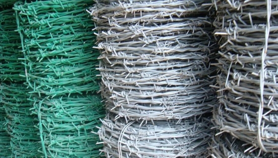Stacheldrahtnetz mit Stacheldraht Stacheldraht 800m Stacheldrahtanlage Verzinkter Stacheldraht 4mm Stacheldraht Aluminium Stacheldraht