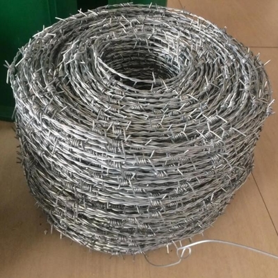 Hochspannbarkeitsstacheldraht-Gitterzaun elektrischer Stacheldraht 125 Spiegel Stacheldraht 10kg Stacheldraht Preis in Bangladesch Aluminiumlegierung Stacheldraht Wache Diebstahl