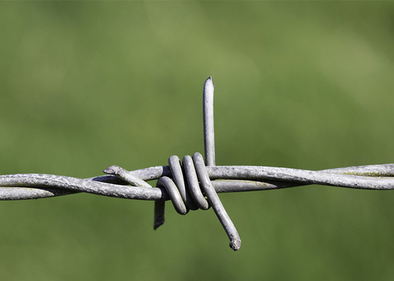 Verwendung von Gefängniswänden Doppelstrang Traditionelle Drehverzündung Verzinkte Stacheldraht Spulen