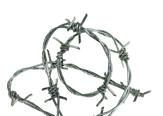 Doppelgerolltes, warm getauchtes, galvanisiertes Stahlstahlstahldraht mit Stacheldraht