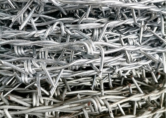 Rostbeständigkeit Einstrang warm getauchtes galvanisiertes Stacheldraht Preis pro Rolle