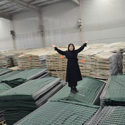 Stärke EN-Standard Hesco Barriere Stützmauer als militärische Hochwasserschranke zum Schutz von Hochwassergebieten in den USA