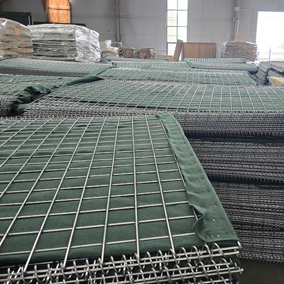 Stärke EN-Standard Hesco Barriere Stützmauer als militärische Hochwasserschranke zum Schutz von Hochwassergebieten in den USA