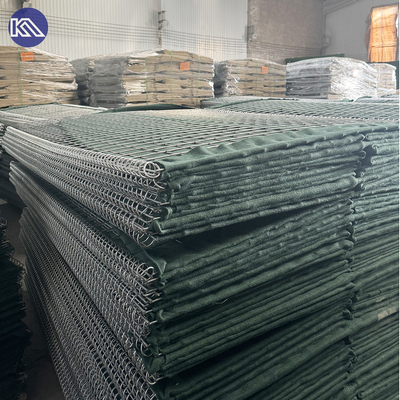 MIL1 1,37m hohe Galfan-beschichtete geschweißte Gabion-Linie mit Geotextil Militär-Grade HESCO Hochwasserschranken auf dem US-Markt