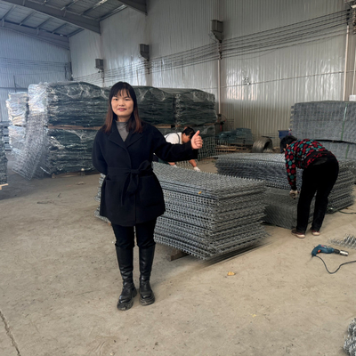 Mil 10 Dauerhaftes geschweißtes Gabion-Verteidigungsbarrieren-Bastion mit Geotextil-CE-Zertifikat
