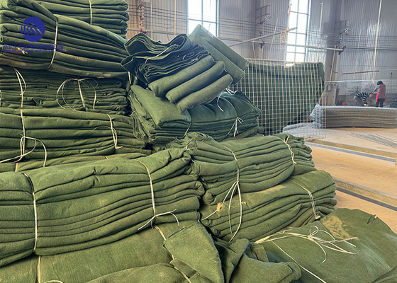 Überschwemmungsbekämpfung Verteidigungsbastion Barriere Galvanisierter Bastionsack