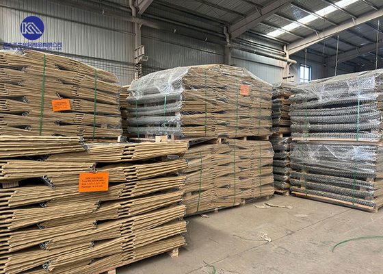 Sicherheitszäune Verteidigungsbastion Barriere Explosionssicherheit Gabion Mesh