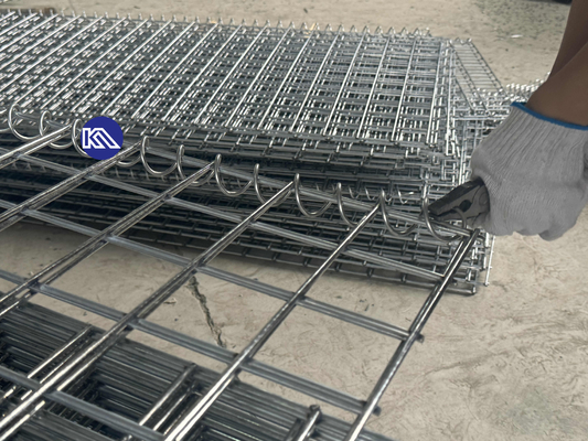 Anti-Korrosions-Heavy Duty Gabion Barrier Galfan Beschichtung Mi10 Verteidigungsbarriere für Notfallhalterwand