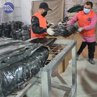 Korrosionsbeständiges Öl schützt unsichtbare Drahtnetze für geringe Sichtbarkeit Draht Putanka Mesh in der Ukraine