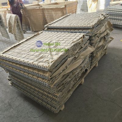 Heavy Duty Anti-corrosion Welded Explosion-Proof Hesco Barriers ML1 Defensive Sand Wall Barrier Bastion