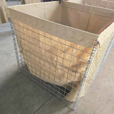 Heavy Duty Mil 6 Defensive Barriers Defensive Bag Gabion Bastions Hesco Barrier Price