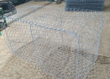 Heißes eingetauchtes galvanisiertes gesponnenes sechseckiges Draht-Messgerät Maschendraht Gabions-Korb-2.0-4.0mm