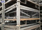 Hochleistungspaletten-Speicher-Käfig-Falte galvanisierter metallischer Kasten 1200*1000*890mm