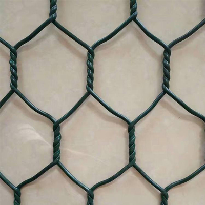 Grünes PVC beschichtete 2.7mm Gabion Kasten für Fluss-Hochwasserschutz-Verstärkung