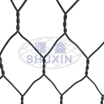 Galvanisierter 2mx1mx0.5m stapelnder Gabion Korb-sechseckiger Eisen-Maschendraht