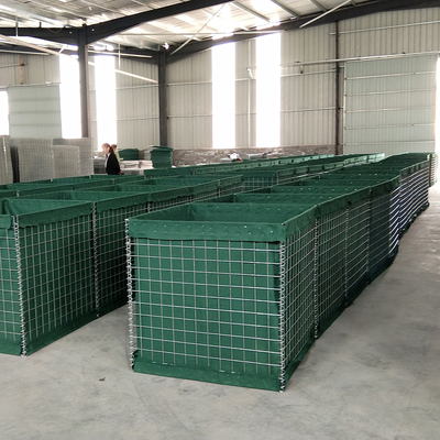 Zusammenklappbare 4 mm Militärbarriere 3 x 3 Zoll Lochgröße