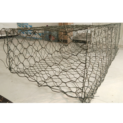 ISO Hochleistungspvc beschichtete Draht Mesh Baskets Gabions-Kasten-10x12cm Gabion