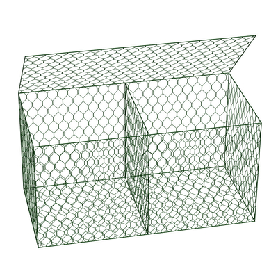 Wand-Käfige 2.0-4.00mm Eisen-Draht-Mesh Gabion Box Square Meters Gabion
