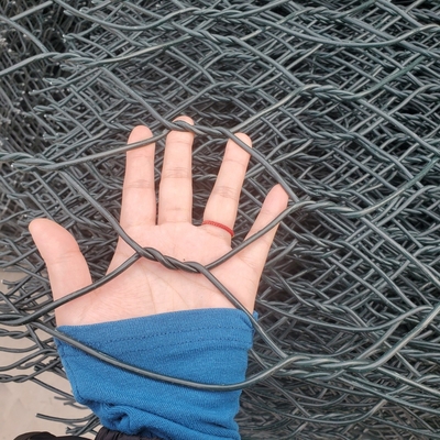 Galvanisierter Gabion-Korb robustes Metallnetz für schnelle Flussbank Schutz