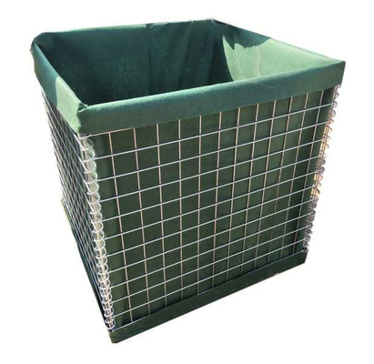 Galvanisiert schweißte 5.00mm Draht-Militärsperre Gabions-Sandsack-UV-Beständigkeit
