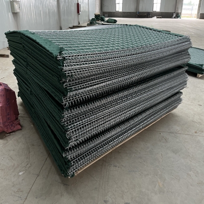 Sicherheitsstahlschutznetz Gabion Box Abwehrbarriere Galvanisierte Gabion Sandfüllwand