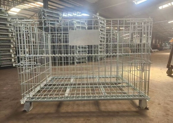 Draht Mesh Container Hot Dipped Galvanized des Lager-Speicher-50*50